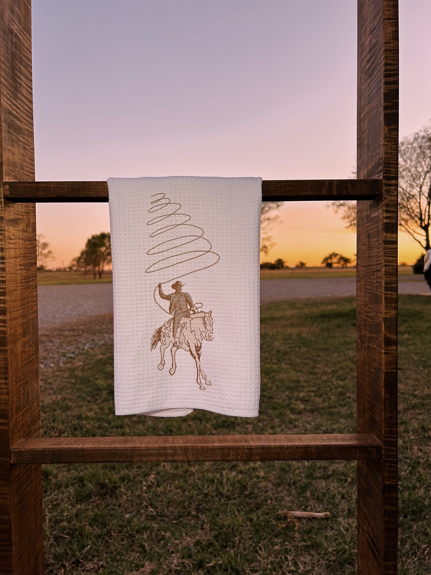 Tornado Wrangler Tea Towel