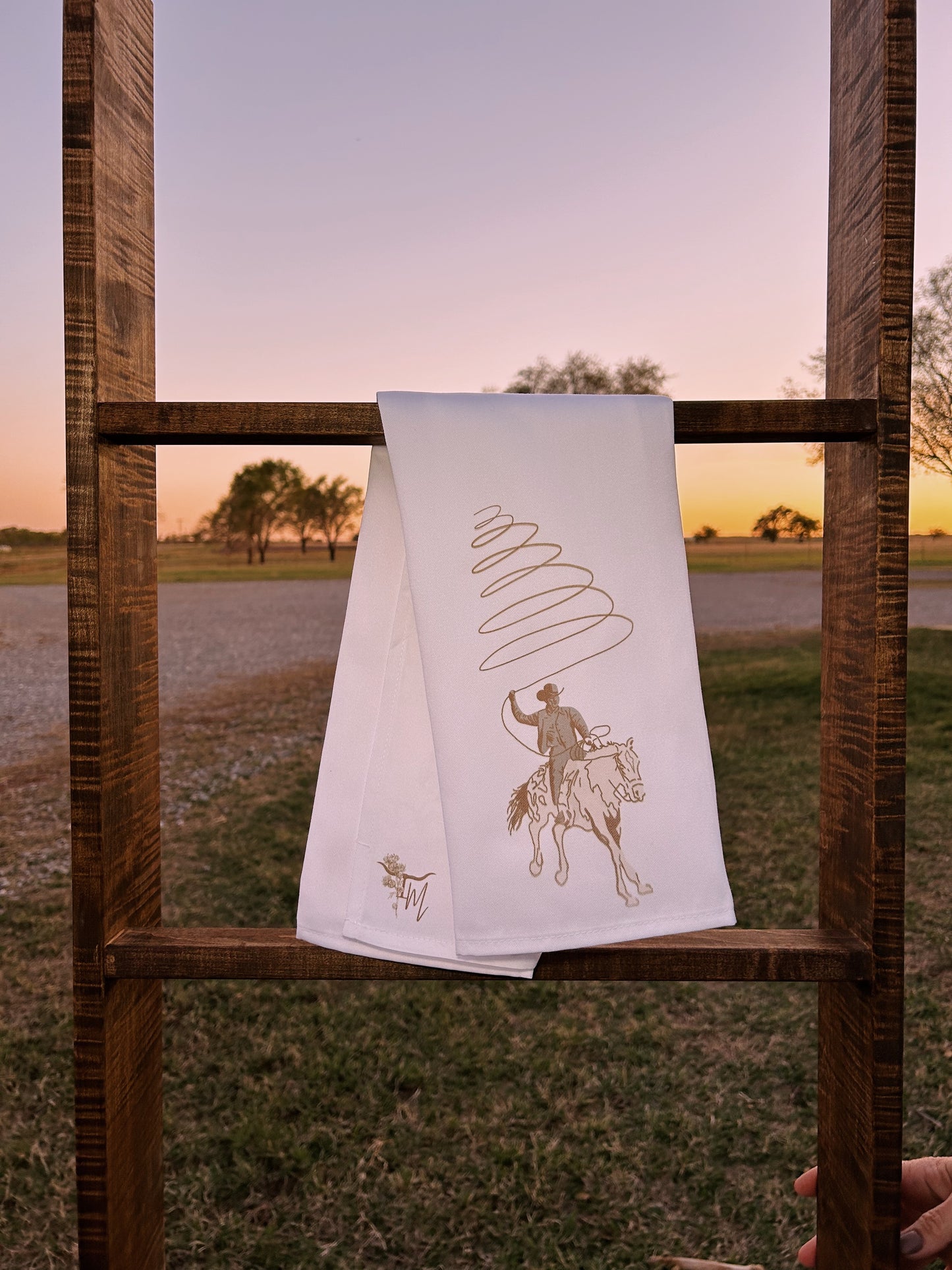 Tornado Wrangler Tea Towel