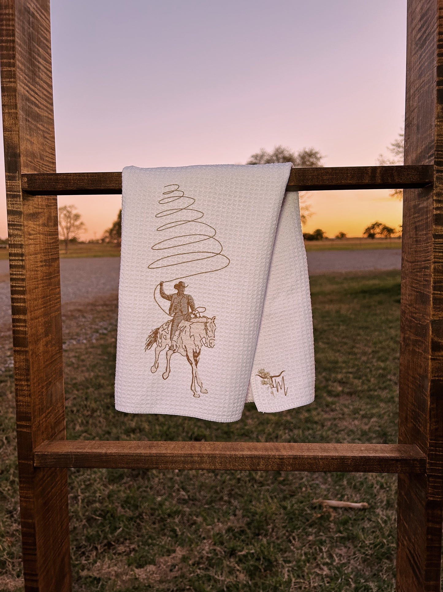 Tornado Wrangler Tea Towel